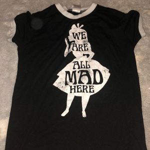 Alice aim wonderland shirt